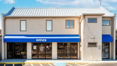 Exterior view of office Devon Self Storage - Two Notch Road