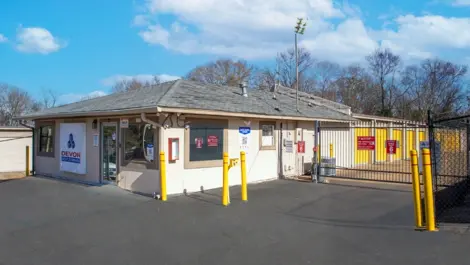 Gated entry to Devon Self Storage - West Street