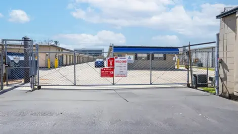 Gated, secure entry to Devon Self Storage - 2310 Pinhook RD