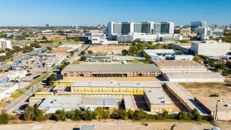 Aerial view of Devon Self Storage - Plantation Road