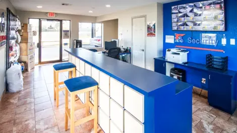 Storage facility office front area Pinehurst, TX