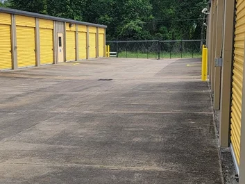 Yellow door drive up Devon Self Storage - 2888 Evangeline