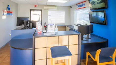 Devon Self Storage in Katy, TX office area