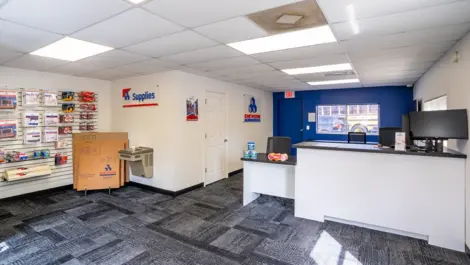 Store front, office area with storage supplies in Lake Mary, FL
