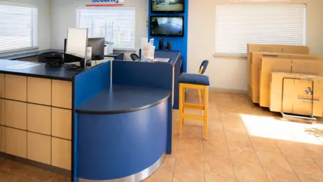 Devon Self Storage in Katy, TX office area