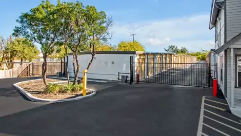 gated, secure storage units at Devon Self Storage - Vance Jackson in San Antonio, TX