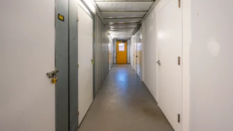 Devon Self Storage - Gate City, hallway to storage