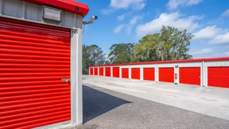 Secure, drive up storage in Lake Mary, FL at Devon Self Storage Emma Oaks