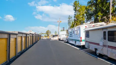 Outdoor, drive up access, parking storage Devon Self Storage - Two Notch Road