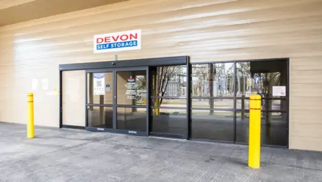 Exterior image of Devon Self Storage office