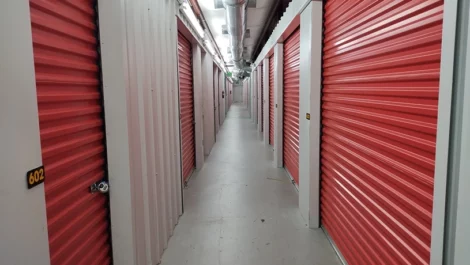 red door, indoor storage units Devon Self Storage - Westgate Road