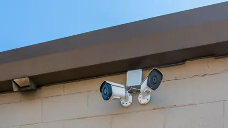 Exterior image of Devon Self Storage security camera Richardson