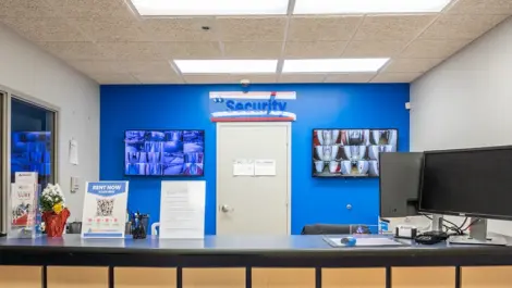 Interior image of Devon Self Storage office