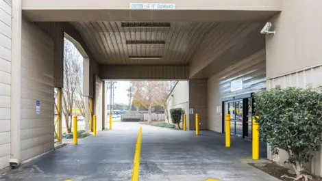 Exterior image of Devon Self Storage loading bay