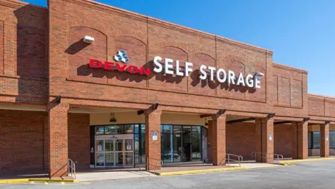 Devon Self Storage Lawrenceville, storage facility entrance
