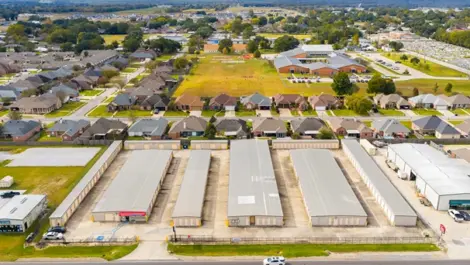 Devon Self Storage Westgate Road Drone view.