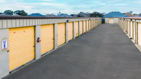 Devon Self Storage Westgate Road outdoor units.