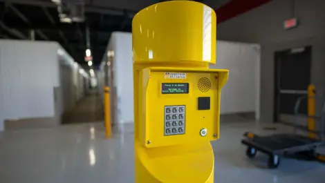 Secure storage units with keypad for entry Springfield, MA