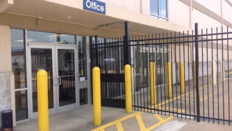 entrance, plus gated entrance Devon Self Storage - 5961 Interstate