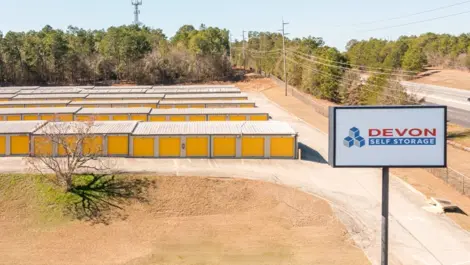 Sign Devon Self Storage - Parklane Road