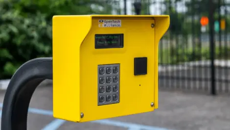 keypad to gated entry at Devon Self Storage - Pennsauken