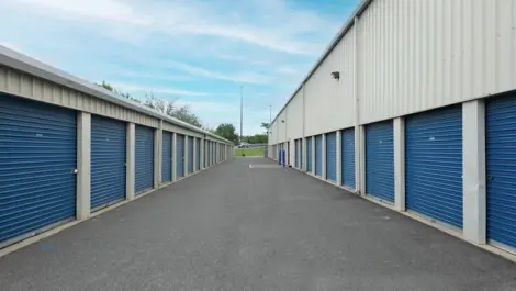 blue doors, drive up storage Devon Self Storage - Pennsauken