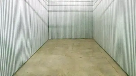 Inside a storage unit in Jackson, MS, at Devon Self Storage 5961 Interstate in Jackson, MS