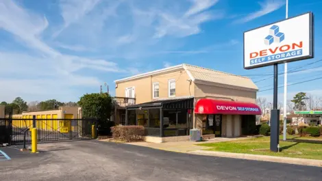Exterior Office image of Devon Self Storage 7437 Garners
