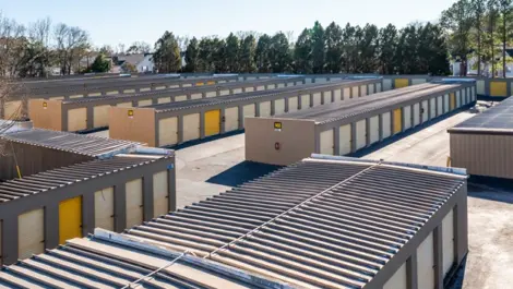 Exterior image of Devon Self Storage units 7437 Garners