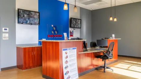 Interior image of Devon Self Storage office, Devon Self Storage - 6000 Garners