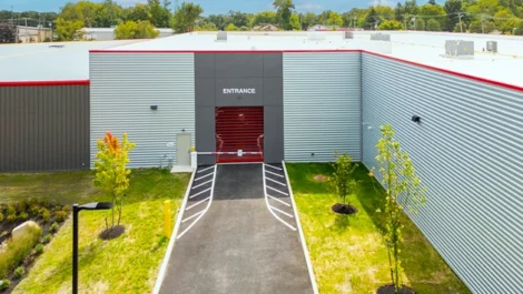 aerial view of devon self storage glassboro, Devon Self-Storage - Glassboro
