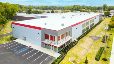 aerial view of self storage, Devon Self-Storage - Glassboro