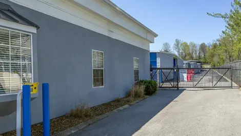 View of key pad access, gated, secure storage in Hendersonville, TN, at Devon Self Storage - Shackle Island