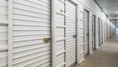 Inside storage units at Devon Self Storage - Duluth