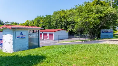 Devon Self Storage in Old Hickory, TN gated entry