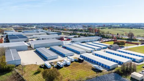 Devon Self Storage Drone View.