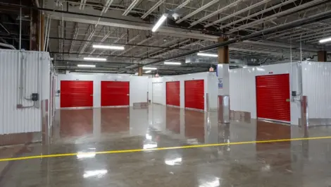 Drive up, Drive in, Wide lane indoor storage units, Devon Self Storage - Baton Rouge