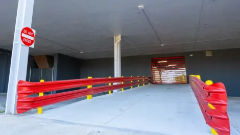 loading dock at a storage facility Baton Rouge