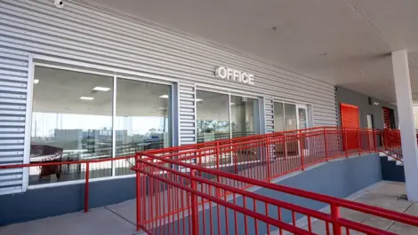Storage facility office area in Baton Rouge