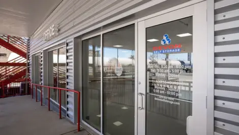 Front door to storage units Baton Rouge