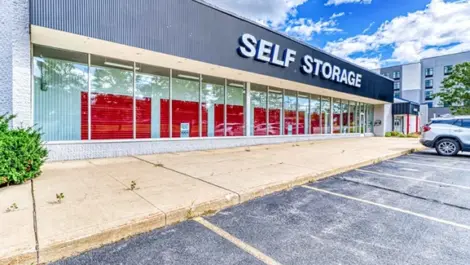 Outside of storage facility in Ann Arbor, MI