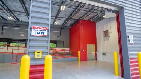 Controlled Access at Southfield Michigan Self Storage facility with drive-up access units