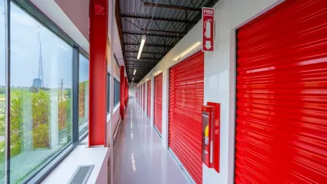 Interior view of Southfield Michigan Self Storage with indoor storage units