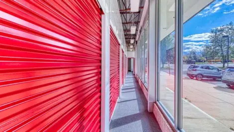 Sign to storage facility in Ann Arbor, MI