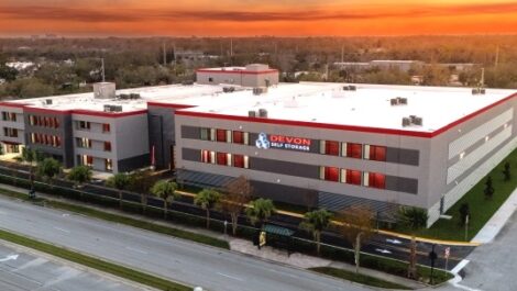 Holly Hill Florida, Devon Self Storage Holly Hills, Florida. Exterior view