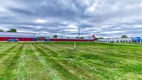 Distant image of storage units in Okemos, MI, Devon Self-Storage - Okemos