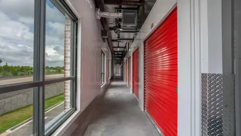 Interior hallway of indoor self storage in St. Louis, MO