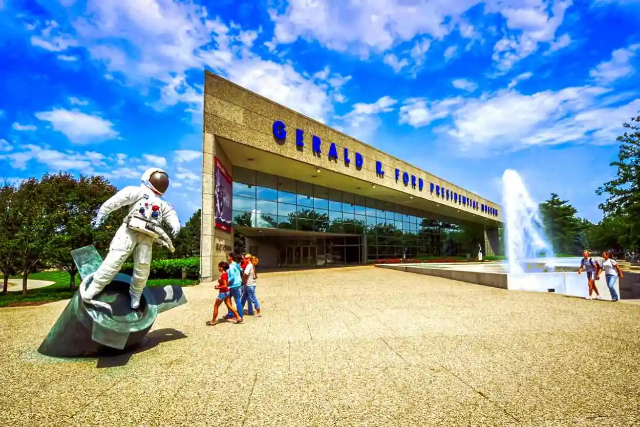 The Gerald R. Ford Presidential Museum in Grand Rapids, Michigan.