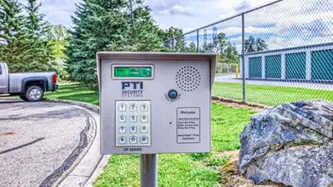Keypad to gated storage Devon Self-Storage - Lake Orion